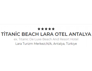 Titanik Otel Alanya